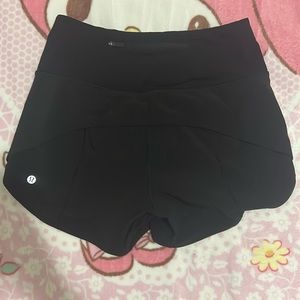 LULULEMON speed up shorts